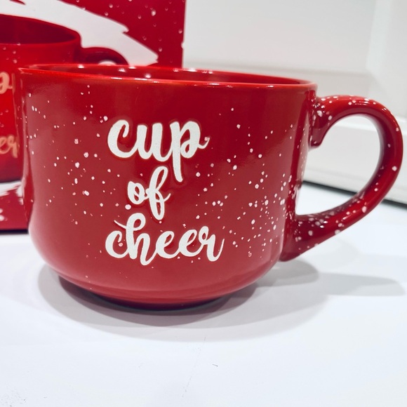 Willow Collective Other - NEW! Red “Cup of Cheer” Mug New In Box